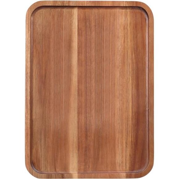 Large Wooden Serving Platter Charcuterie Board Acacia Wood Cheese Snack Tray - Picture 8 of 8